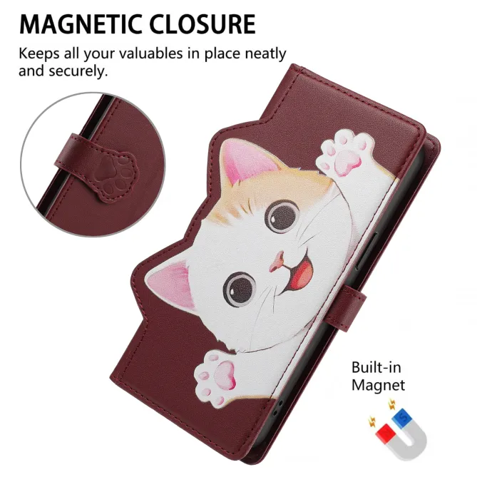 Housse POCO C81 Pro Chaton Espiègle Zippée