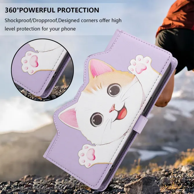 Housse POCO C81 Pro Chaton Espiègle Zippée