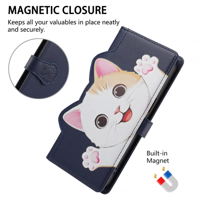 Housse POCO C81 Pro Chaton Espiègle Zippée
