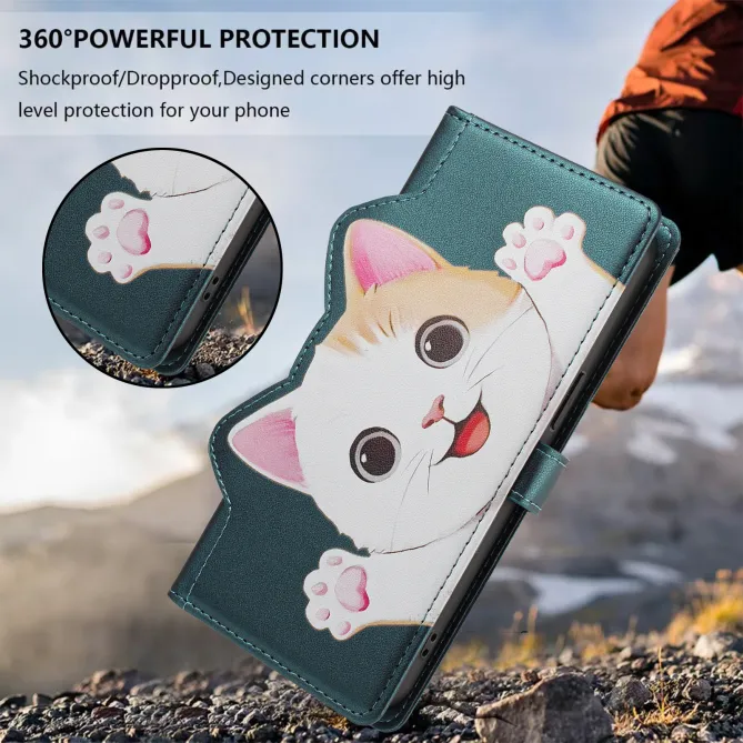 Housse POCO C81 Pro Chaton Espiègle Zippée