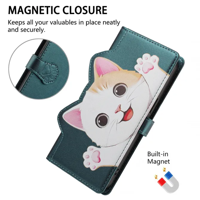 Housse POCO C81 Pro Chaton Espiègle Zippée