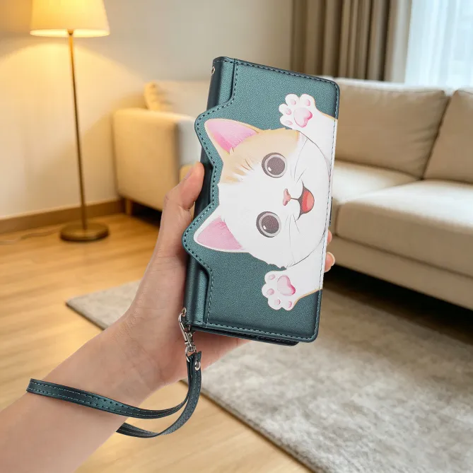 Housse POCO C81 Pro Chaton Espiègle Zippée