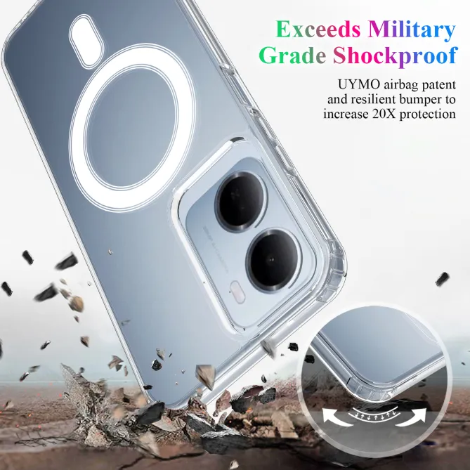 Coque POCO C81 Pro Transparente Magnétique Renforcée