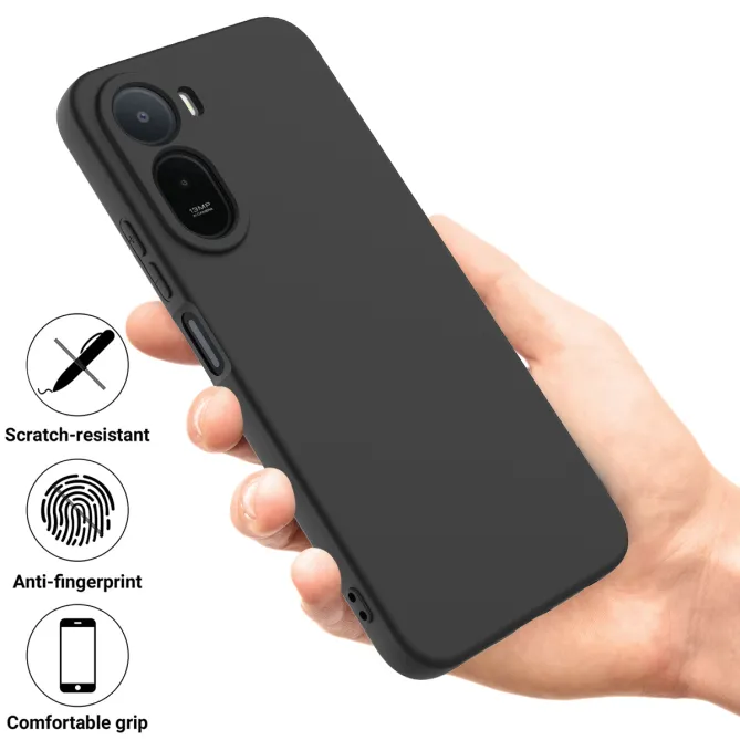 Coque Puro silicone liquide pour Poco C81 Pro