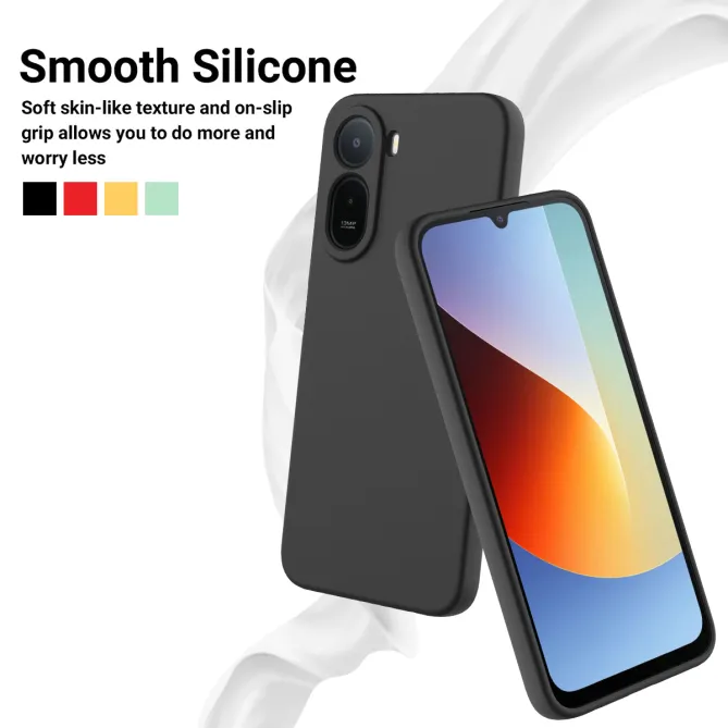 Coque Puro silicone liquide pour Poco C81 Pro