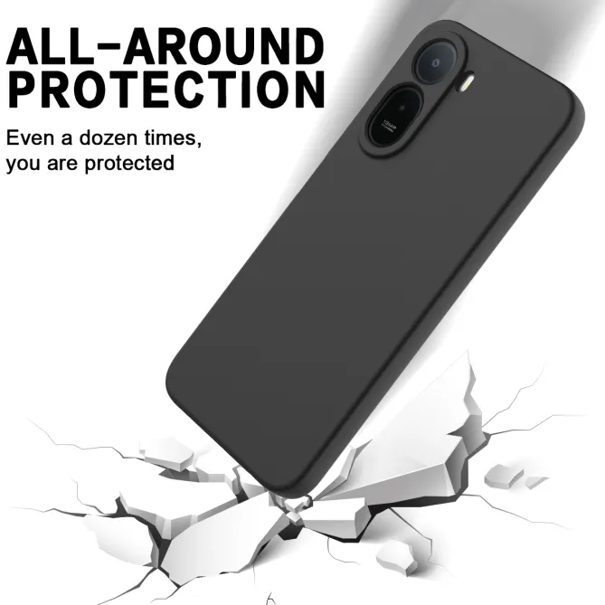 Coque Puro silicone liquide pour Poco C81 Pro