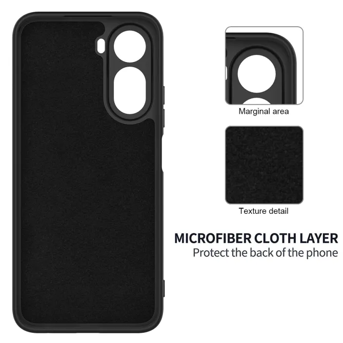 Coque Puro silicone liquide pour Poco C81 Pro
