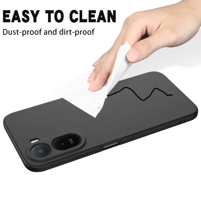Coque Puro silicone liquide pour Poco C81 Pro
