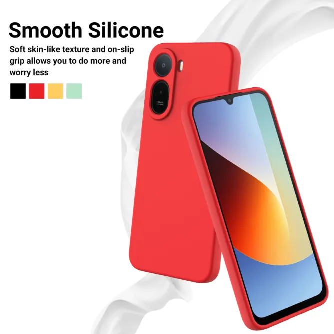 Coque Puro silicone liquide pour Poco C81 Pro