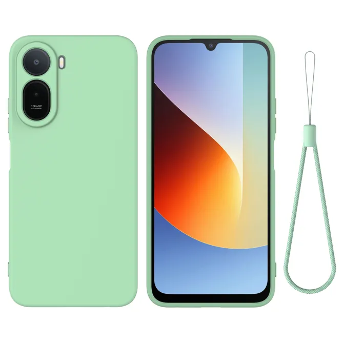 Coque Puro silicone liquide pour Poco C81 Pro
