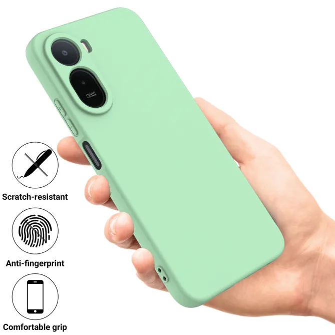Coque Puro silicone liquide pour Poco C81 Pro