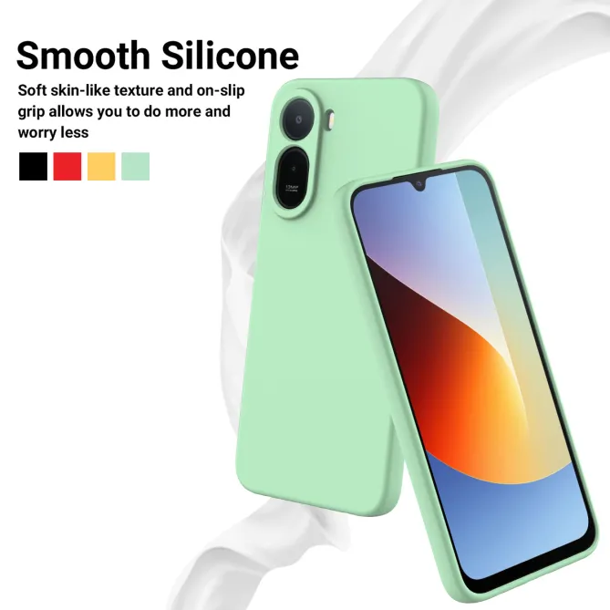 Coque Puro silicone liquide pour Poco C81 Pro