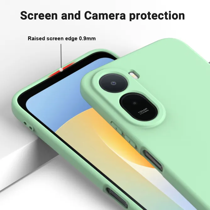 Coque Puro silicone liquide pour Poco C81 Pro