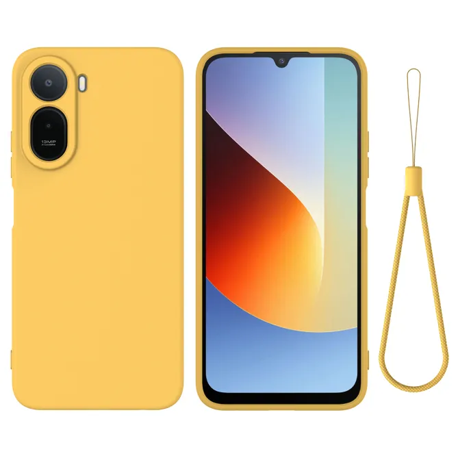 Coque Puro silicone liquide pour Poco C81 Pro