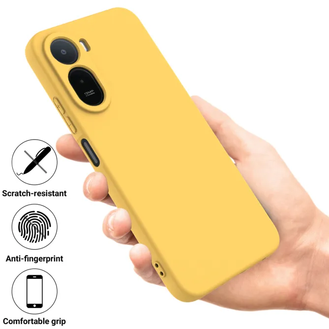 Coque Puro silicone liquide pour Poco C81 Pro