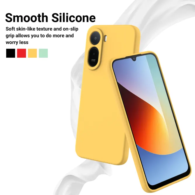 Coque Puro silicone liquide pour Poco C81 Pro