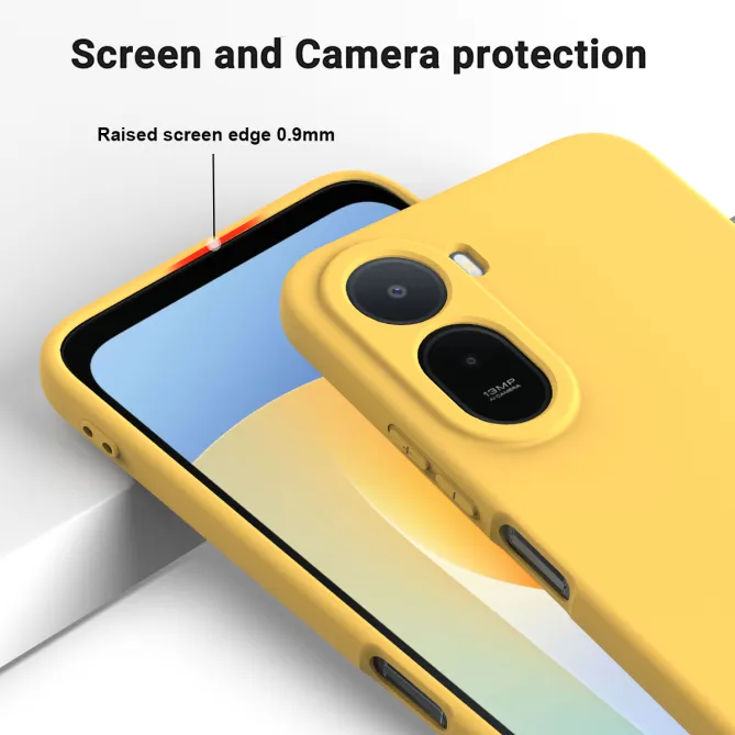 Coque Puro silicone liquide pour Poco C81 Pro