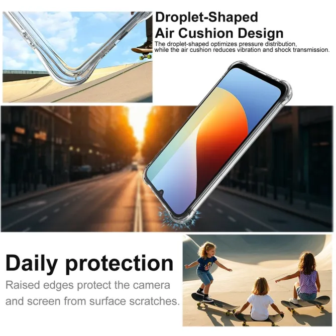 Coque Poco C81 Pro Transparente Magnétique Coins Renforcés