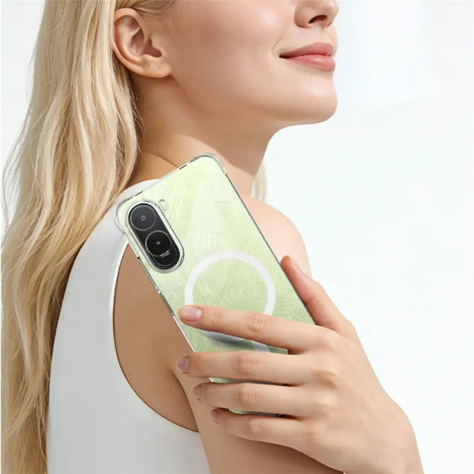 Coque Poco C81 Pro Transparente Magnétique Coins Renforcés