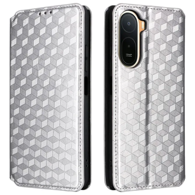 Housse Poco C81 Pro flip cover design géométrie