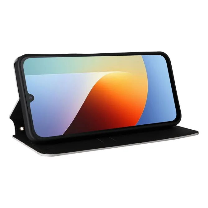 Housse Poco C81 Pro flip cover design géométrie