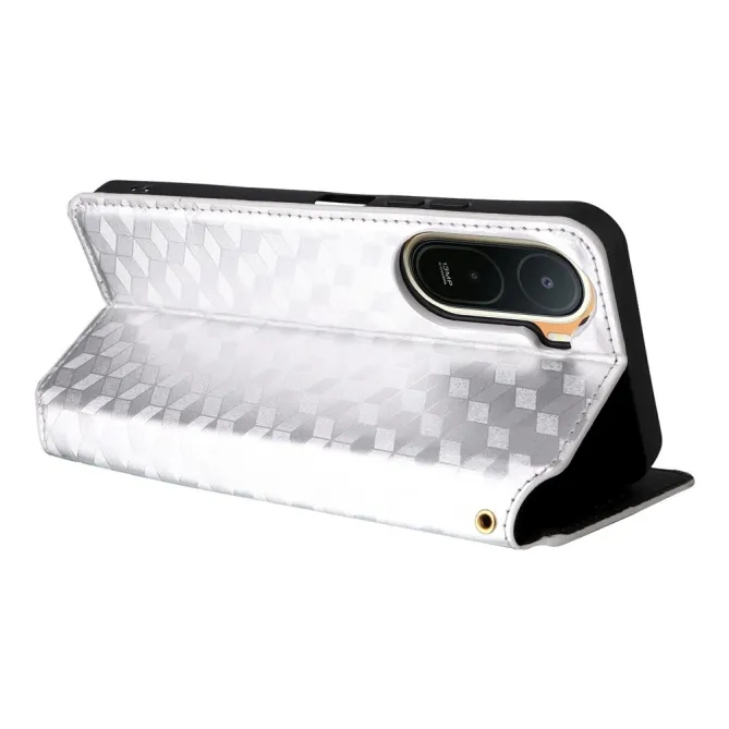 Housse Poco C81 Pro flip cover design géométrie