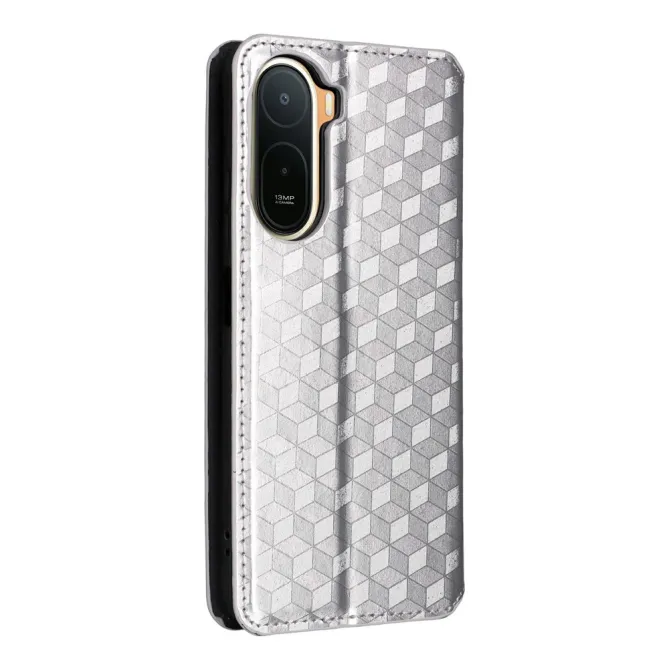 Housse Poco C81 Pro flip cover design géométrie