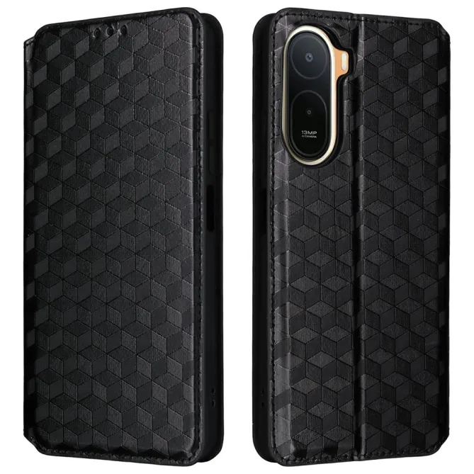 Housse Poco C81 Pro flip cover design géométrie