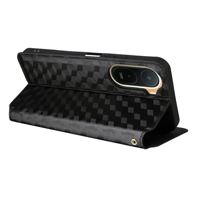 Housse Poco C81 Pro flip cover design géométrie