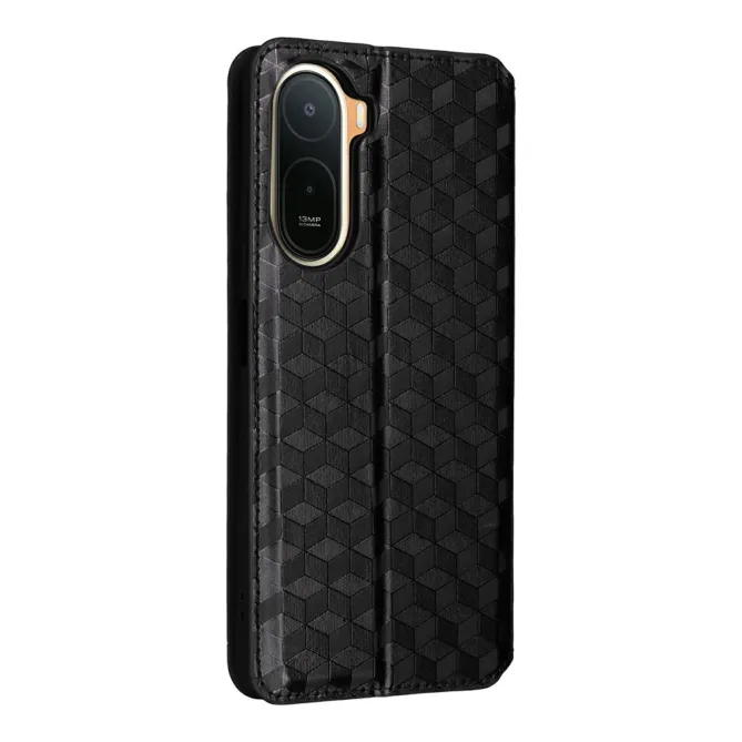 Housse Poco C81 Pro flip cover design géométrie