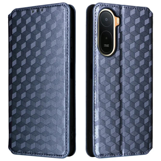 Housse Poco C81 Pro flip cover design géométrie