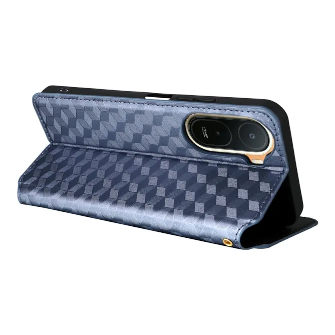 Housse Poco C81 Pro flip cover design géométrie