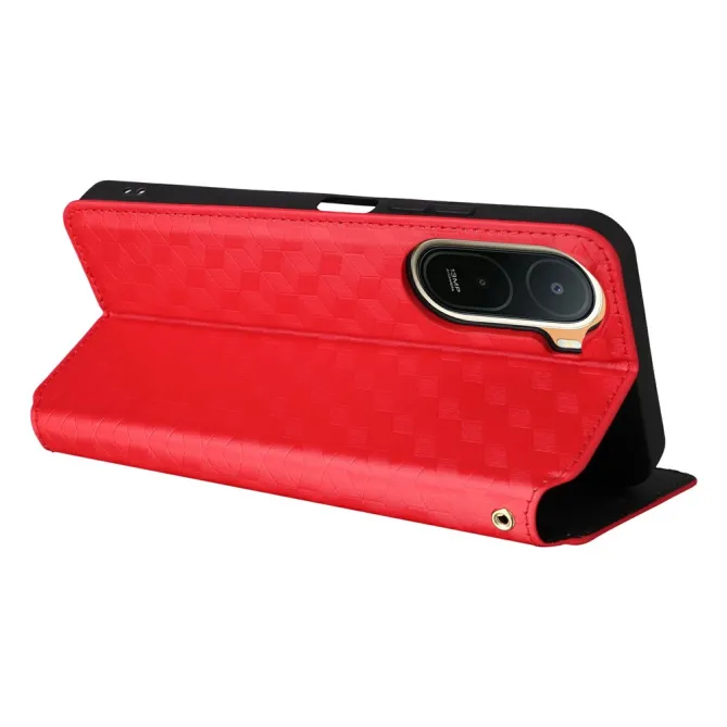 Housse Poco C81 Pro flip cover design géométrie