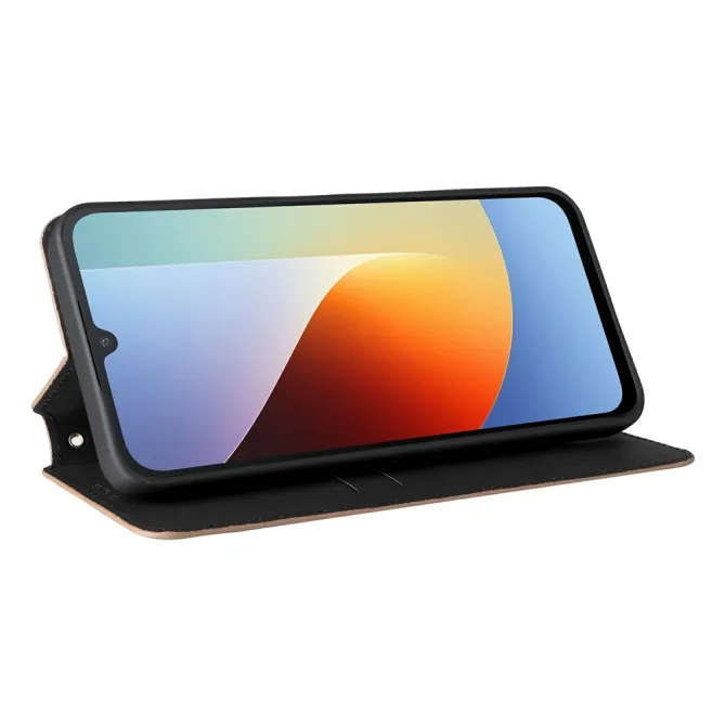 Housse Poco C81 Pro flip cover design géométrie