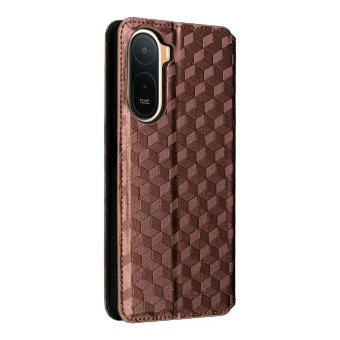 Housse Poco C81 Pro flip cover design géométrie