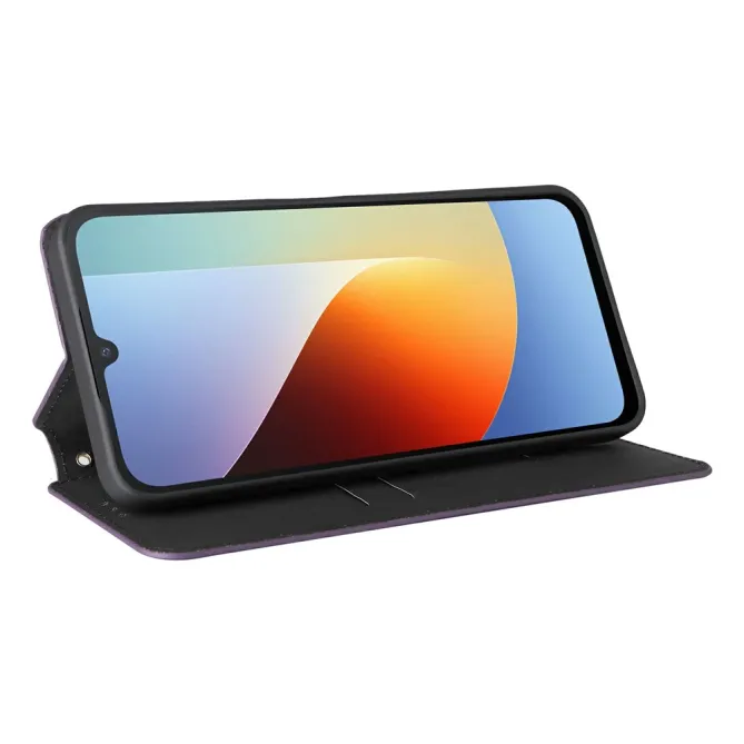 Housse Poco C81 Pro flip cover design géométrie
