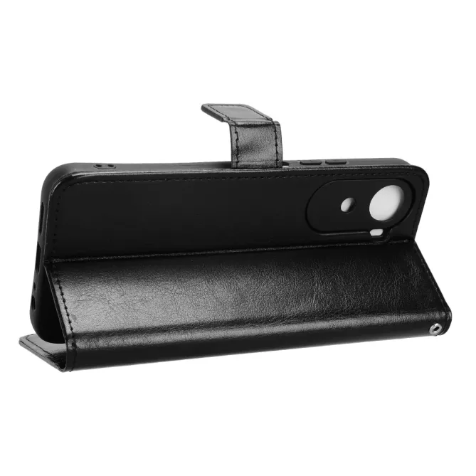 Housse Poco C81 Pro Portefeuille Effet Cuir Patiné