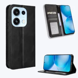 Housse Le Cirénius style cuir pour Oppo Reno 16