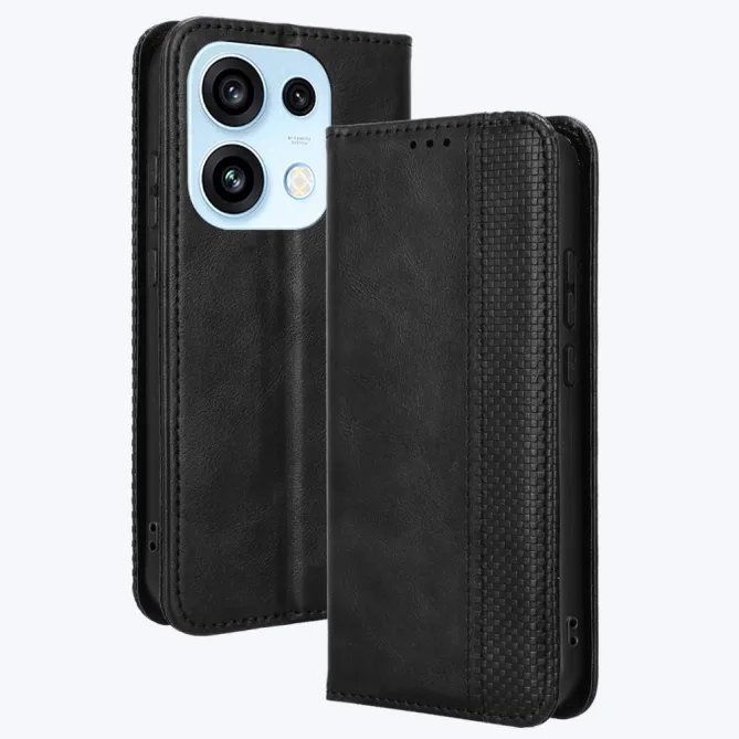 Housse Le Cirénius style cuir pour Oppo Reno 16