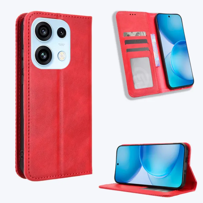 Housse Le Cirénius style cuir pour Oppo Reno 16