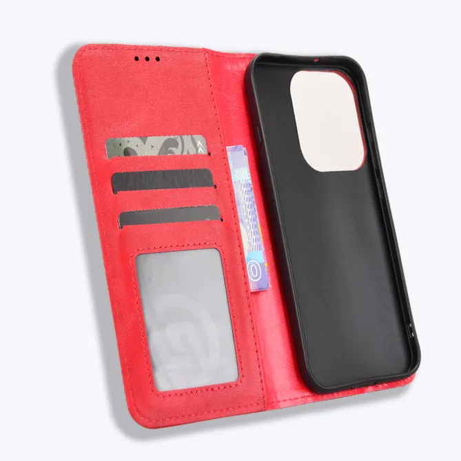 Housse Le Cirénius style cuir pour Oppo Reno 16