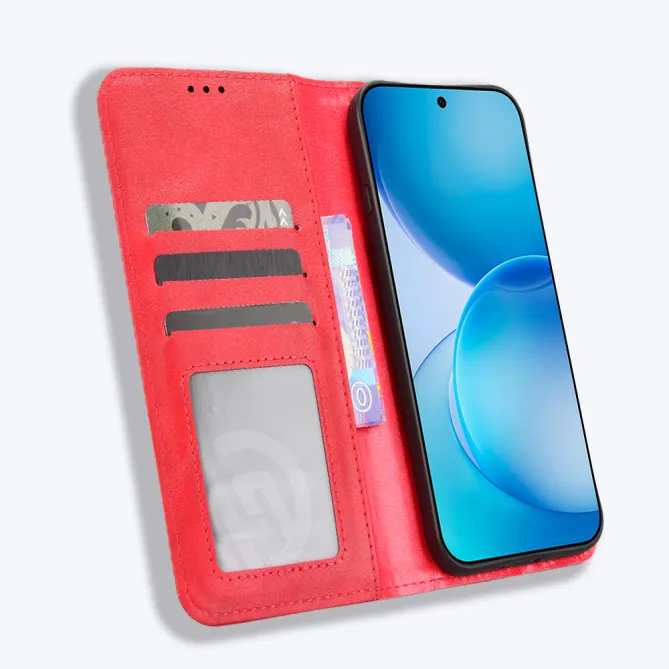 Housse Le Cirénius style cuir pour Oppo Reno 16
