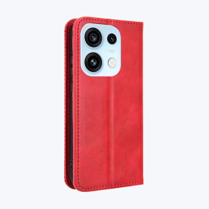 Housse Le Cirénius style cuir pour Oppo Reno 16