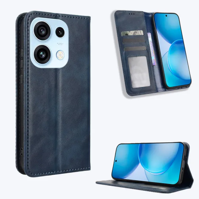 Housse Le Cirénius style cuir pour Oppo Reno 16