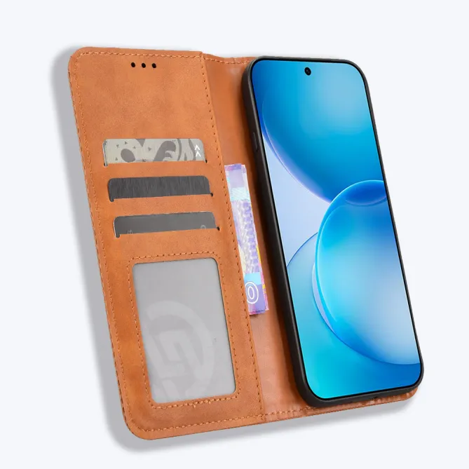 Housse Le Cirénius style cuir pour Oppo Reno 16