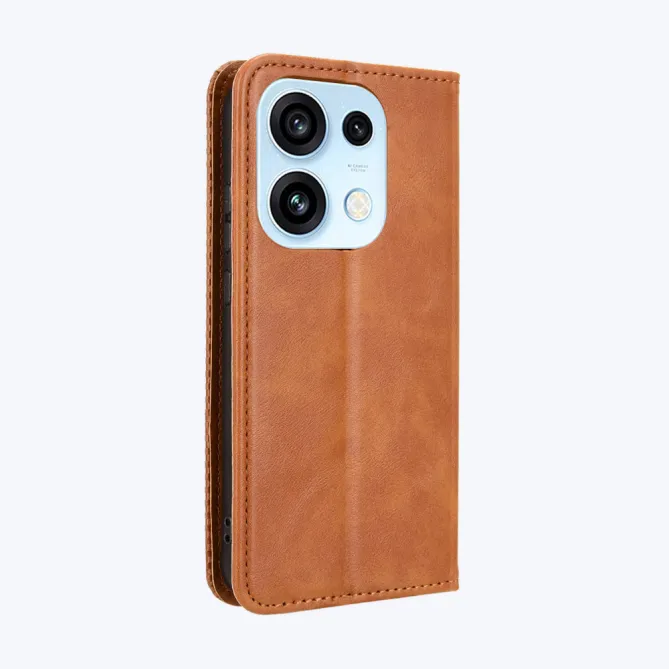 Housse Le Cirénius style cuir pour Oppo Reno 16
