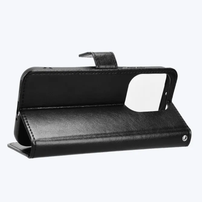 Housse Oppo Reno 16 Portefeuille Effet Cuir Patiné