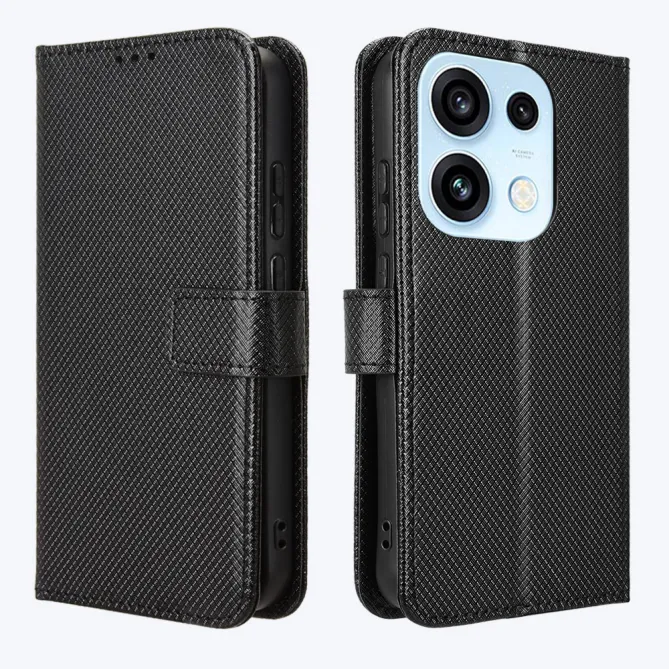 Housse Oppo Reno 16 REBEKA Effet Cuir