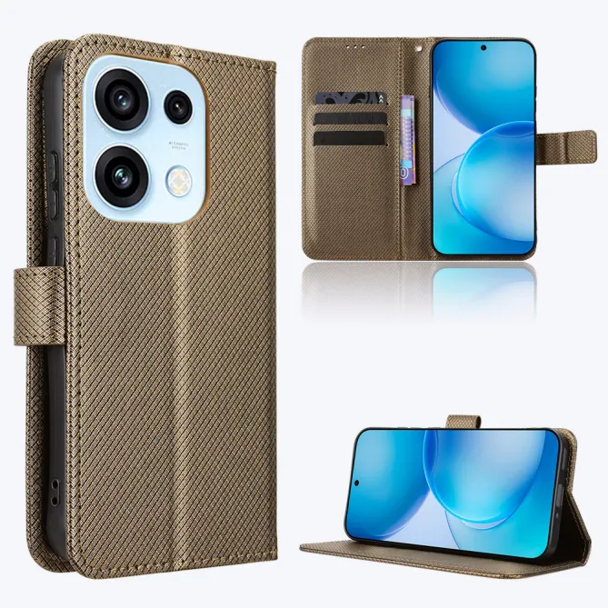 Housse Oppo Reno 16 REBEKA Effet Cuir