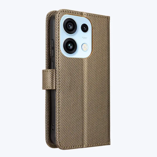 Housse Oppo Reno 16 REBEKA Effet Cuir